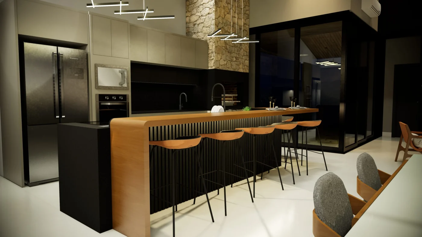 VISS Arquitetura - Churrasqueira