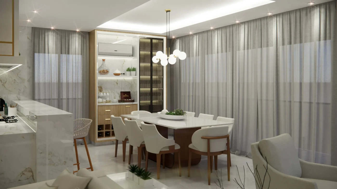 Sala de estar VISS Arquitetura